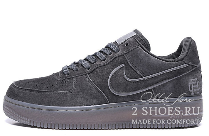 Кроссовки Nike Air Force 1 Low Reigning Champ Dark Grey AA1117-900 серые
