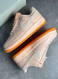 Кроссовки Nike Air Force 1 Low Crimson Tint Orange Pulse живое фото 1