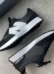 Кроссовки New Balance MS327CPG Black White живое фото 1