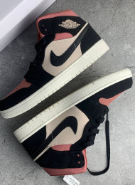Кроссовки Nike Air Jordan 1 Mid Canyon Rust живое фото 1