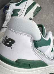 Кроссовки New Balance 550 White Green живое фото 4